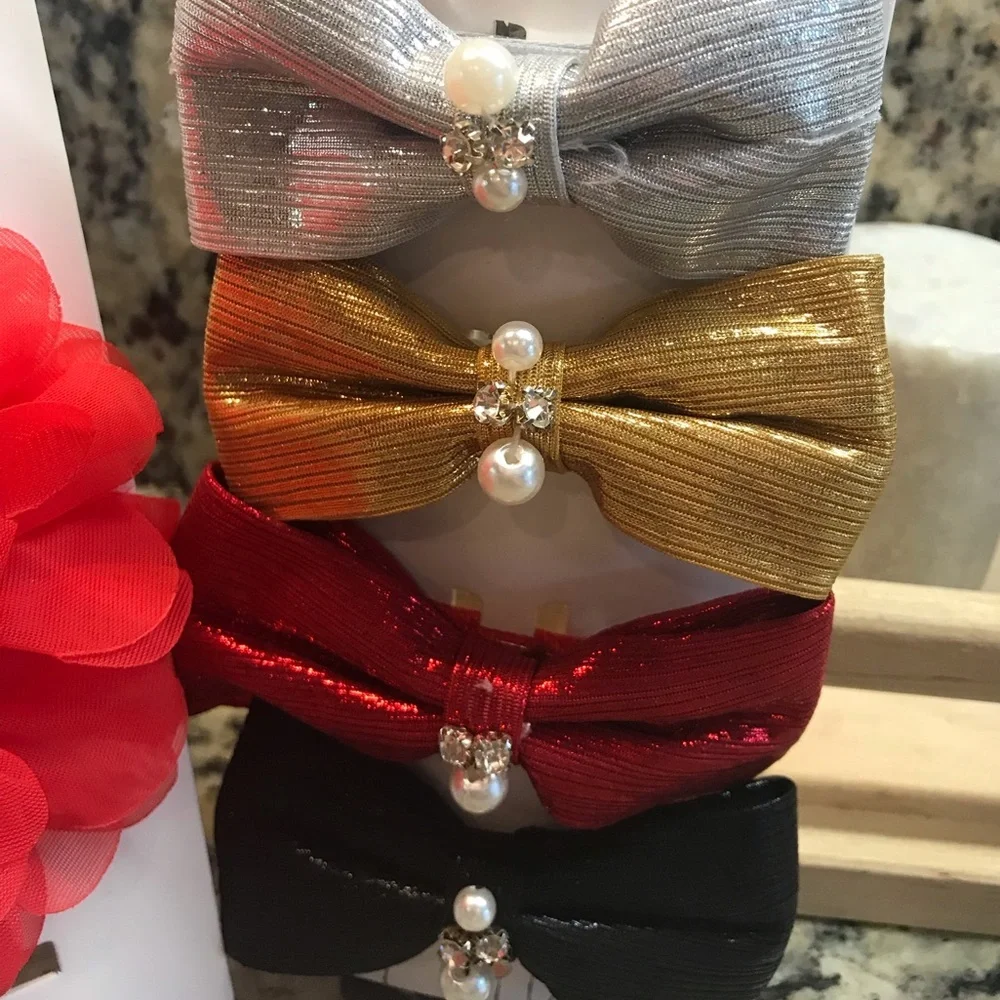 STARTING OUT MULTIPACK HAIR BOWS/HEADBANDS NEW